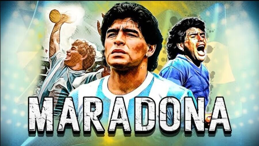 Logo della slot Maradona