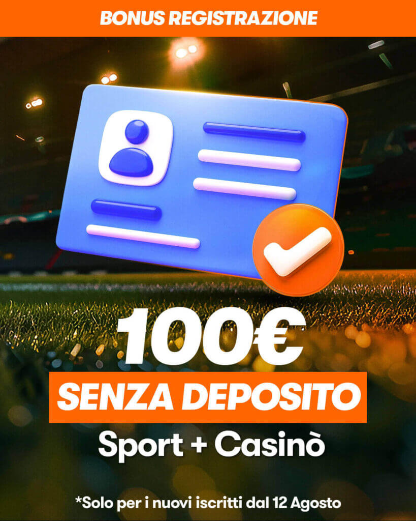 Offerta regisrrazione di Betsson Italia